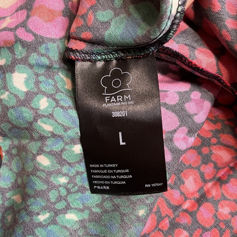 FARM Rio Multicolor Floral Midi Dress - Picture 8 of 9
